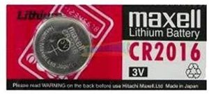 MAXELL CR2016 Pila litio 3V