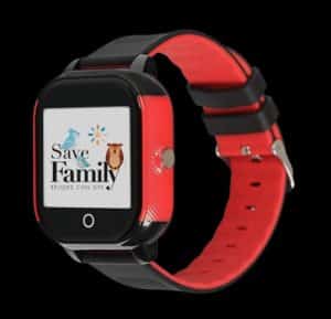 SAVEFAMILY Junior Smartwatch GPS y llamadas negro