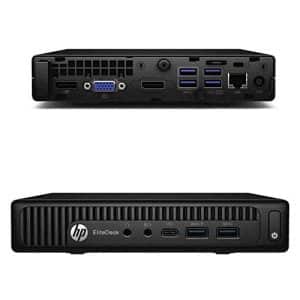 HP Elitedesk 600 G2 CPU mini i5-6500 8GB/256GB SSD Win 7 Negro Ocasion