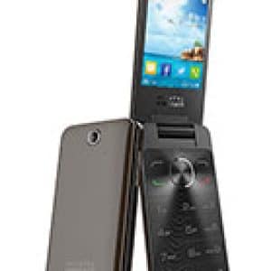 ALCATEL 2012G Movil tapa 2.8″ teclas grandes Dark Chocolate reacondici