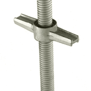 BASE ANDAMIO REGULABLE 915MM 2449 MACIZA ZINCADA