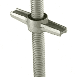 BASE ANDAMIO REGULABLE 610MM 2436 HUECA ZINCADA