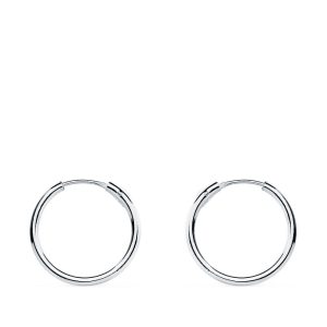 AROS ORO BLANCO HUECOS REDONDO
