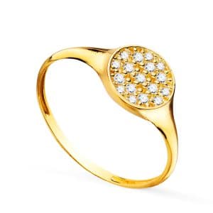 18K SELLO ORO AMARILLO MUJER