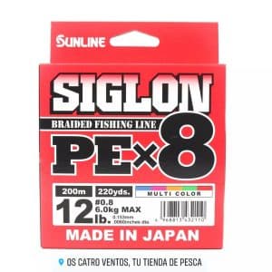 SUNLINE SIGLON PEX8 0.8 6KG 200M
