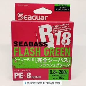 SEAGUAR SEABASS R18 PE 0.8 0,14MM 15LB 200M