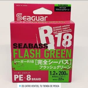 SEAGUAR SEABASS R18 PE 1.2 0,18MM 22LB 200M