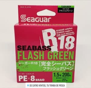 SEAGUAR SEABASS R18 PE 1.5 0,20MM 27LB 200M