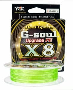 YGK G-SOUL X8 PE 1.0 (0,16MM) 22LB 200M