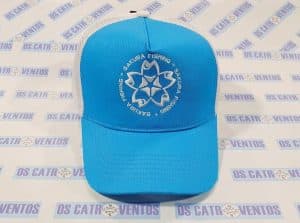 GORRA SAKURA AZUL/BLANCO