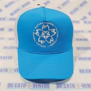 GORRA SAKURA AZUL/BLANCO