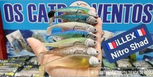 ILLEX NITRO SHAD 120 MONTADO
