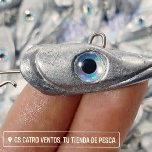 Cabeza Silver Labrax Scomber 30gr texas