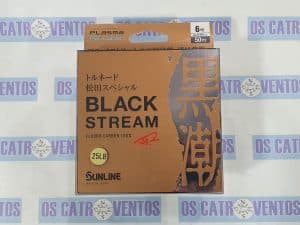 SUNLINE BLACK STREAM 0,40MM 25LB 50M