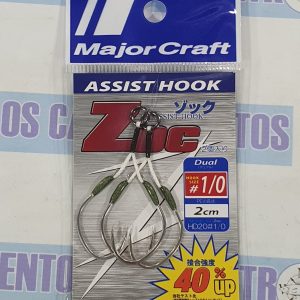 MAJOR CRAFT ASSIST HOOK ZOC 1/0 2CM