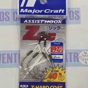 MAJOR CRAFT ASSIST HOOK ZOC 2/0 2CM