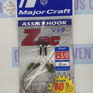 MAJOR CRAFT ASSIST HOOK ZOC 3/0 2CM