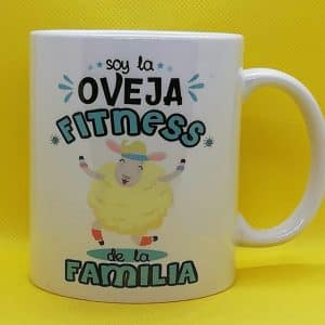 TAZA SOY LA OVEJA FITNESS