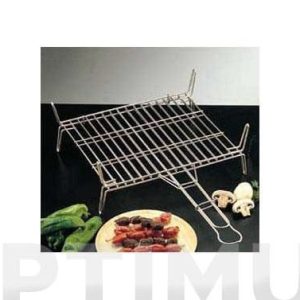 Parrilla doble estañada 40×45