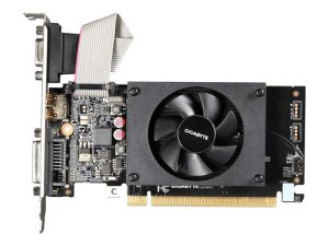 GIGABYTE Tarj. grafica NVIDIA Geforce GT710 2gb DDR3 HDMI+DVI+VGA GV-N
