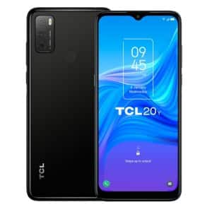 TCL 20Y Smartphone 6.52" 4GB/64GB  48MP Jewelry Black 6156D 6156D-2ALC