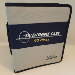 LIFISA DW303 Estuche archivador nylon 20 CD/DVD
