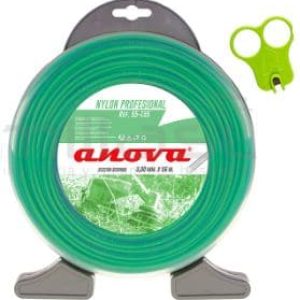 NYLON REDONDO (3mm x 56m) ANOVA DISPENSADOR
