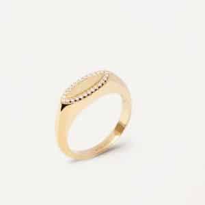 ANILLO EN BAÑO DE ORO