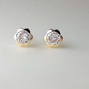 Pendientes Eles bebé margarita