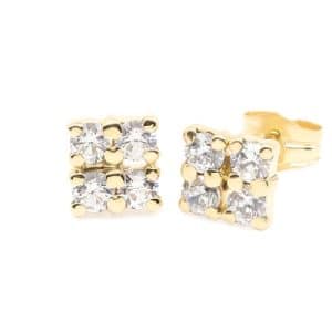 Pendientes Eles mujer cuadrado