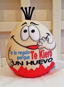 PELUCHE TE QUIERO UN HUEVO MEDIANO