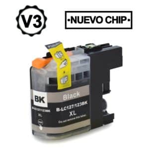 BROTHER Cartucho tinta compatible LC127 Negro