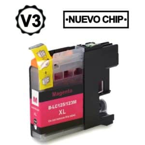 BROTHER Cartucho compatible LC125XL Magenta