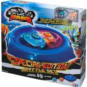 Infinity Nado – Estadio con 2 peonzas y 2 lanzadores