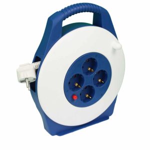 Enrollacables extensible tayg  4 bases  10 metros 3200w