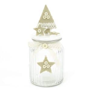 Bote cristal arbol