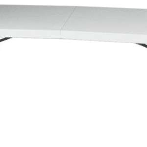 MESA PLEGABLE RESINA BLANCO 180X75