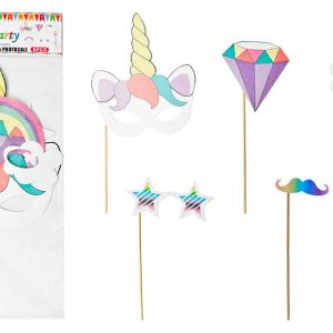 Complementos photocall Unicornio