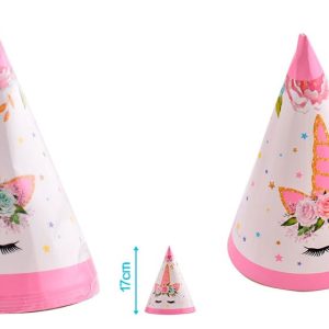 Gorro de cartón Unicornio