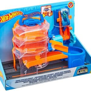 Hot Wheels City Concesionario giratorio