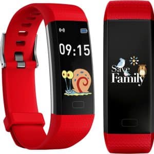 SAVEFAMILY Kids Band Rojo