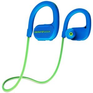 ENERGY SISTEM Auricular Running 2 Azul Neon Green Led Bluetooth 448913