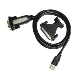 NANOCABLE 10.03.0002 Adaptador USB a Serie tipo A/M-RS232 DB/9 1.8m