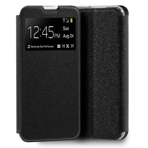 HUAWEI Y5p Funda tipo libro con ventana Negro