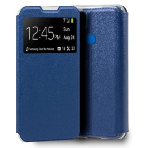 XIAOMI Redmi 9C Funda libro c/ventana azul