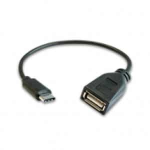 3GO C135 Cable OTG tipo C 15cm negro