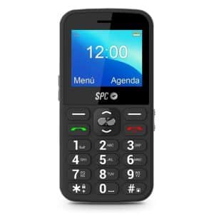 SPC Fortune 2 Telefono movil teclas grandes c/ base FM BT Negro 2324N