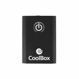 COOLBOX Audiolink Transmisor-Receptor de audio BT Negro COO-BTALINK