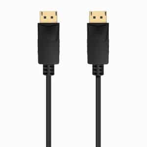 AISENS A124-0740 Cable Displayport 1.2 4K 60Hz DP/M – DP/M negro 2mts