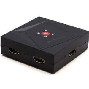 PHOENIX PHHDMISPLITTER4 Switch HDMI 4K 4E-1S o 1E-4S con boton negro